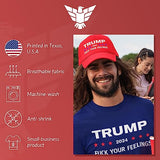 best selling conservative political hat - MAGA 2024 Trump hat fuck your feelings by GunShowTees