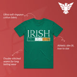 ireland flag irish shirt st patricks day - mens tees green - GunShowTees