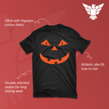 jack o lantern pumpkin halloween costume shirt