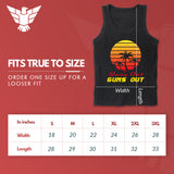 suns out guns out 80s muscle tank top