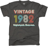 42nd Birthday Gift for Men or Women Vintage 1983 Original Parts Retro 80s Shirt