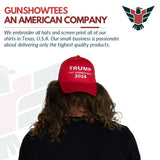 red political hat Trump 2024 Take America Back by GunShowTees