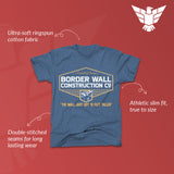 funny border wall trump shirt