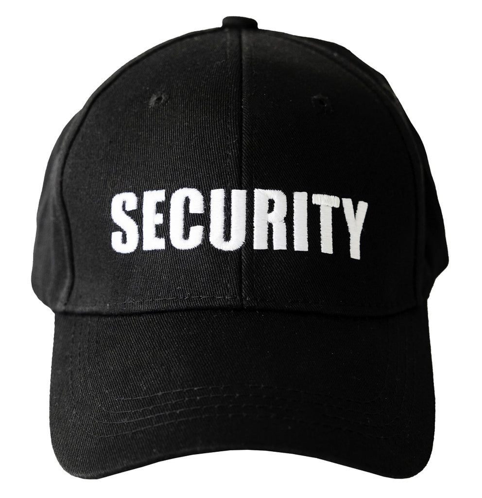 security cap for vip body guard event team security and halloween costume