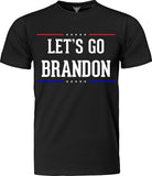 black let's go brandon tshirt