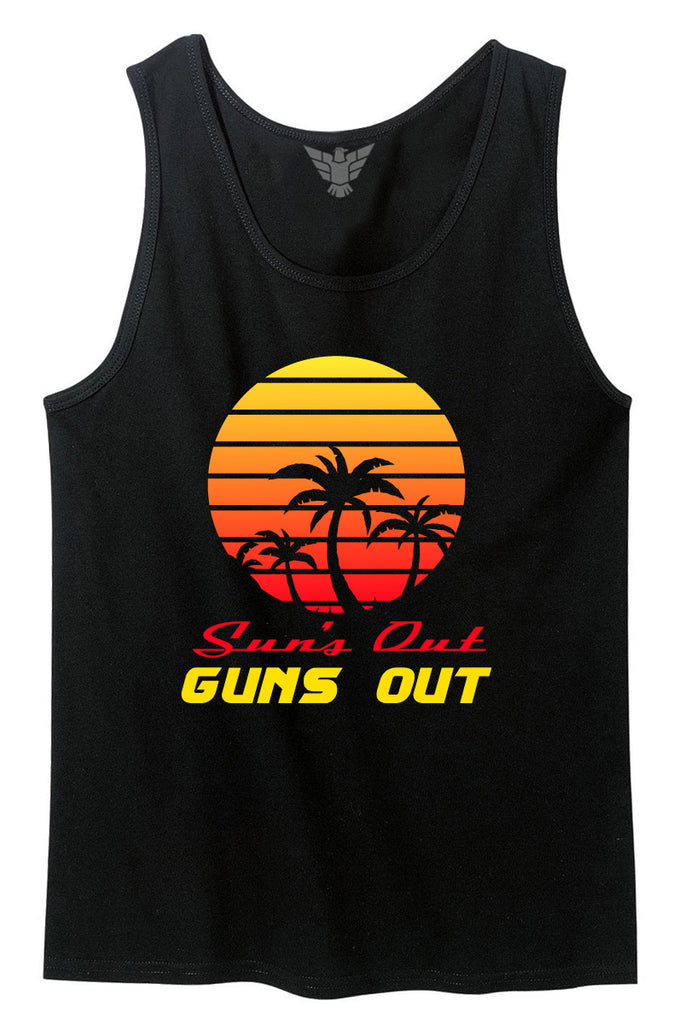 Dog Muscle Tank Top Airbrush 80's Inspired Beach Sun Swim Quick Dry Shirt  Free Shipping