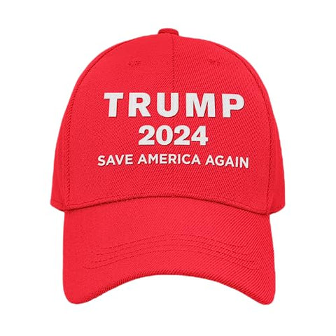 political hat red - GunShowTees' MAGA Trump 2024 Save America Again hat