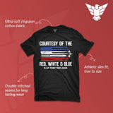 GunShowTees Courtesy of The Red White and Blue RIP Toby Tribute Shirt
