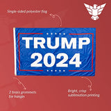 donald trump 2024 flag 3x5 wall banner room man cave rally