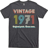1971 birthday shirt vintage original parts