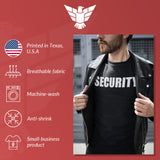 security shirts women men black